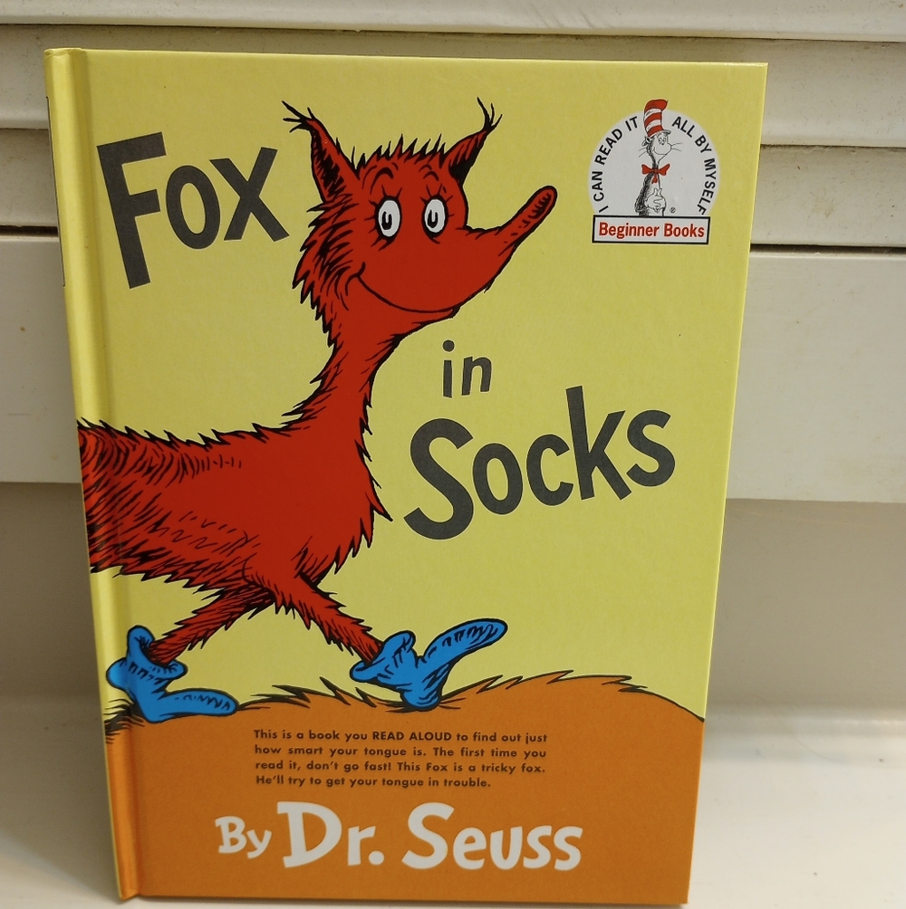 Random House Dr. Seuss Fox In Socks Beginners Book
